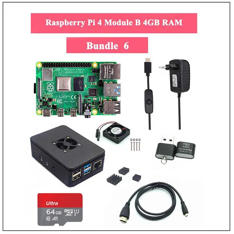 Raspberry Pi 4 Model B 8gb RAM - Kit