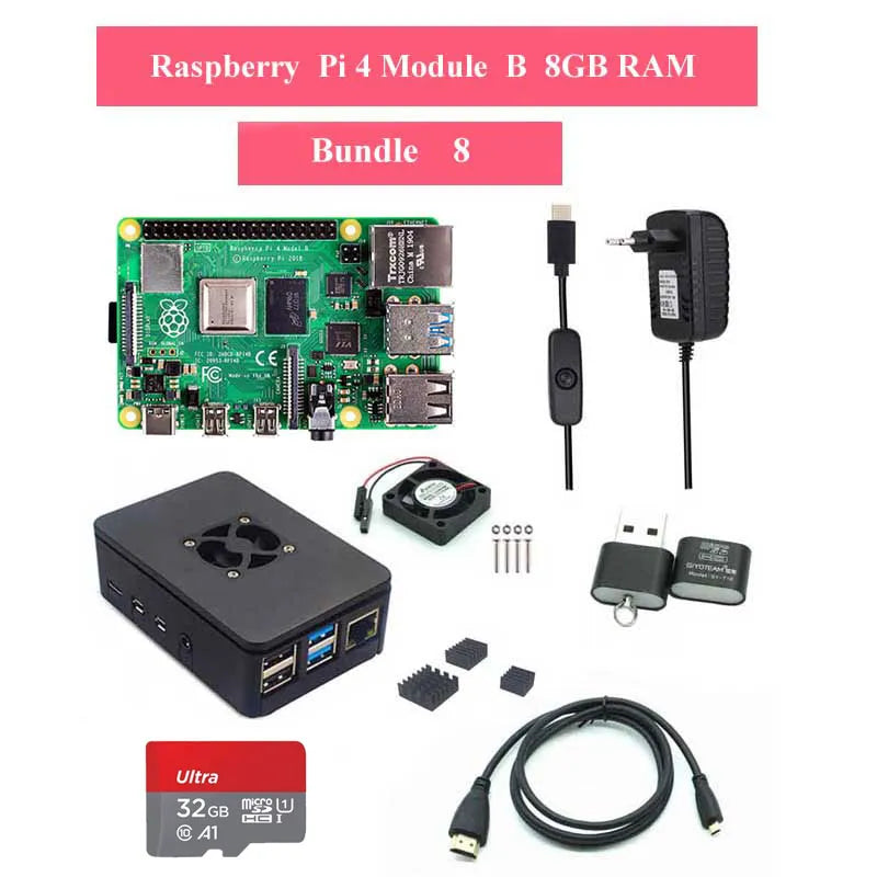 Raspberry Pi 4 Model B 8gb RAM - Kit