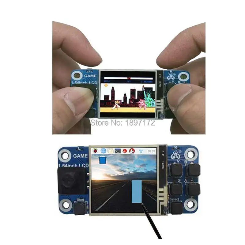 Raspberry Pi 1.54inch LCD Touchscreen Game Hat