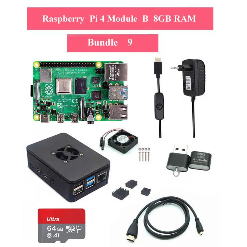 Raspberry Pi 4 Model B 8gb RAM - Kit