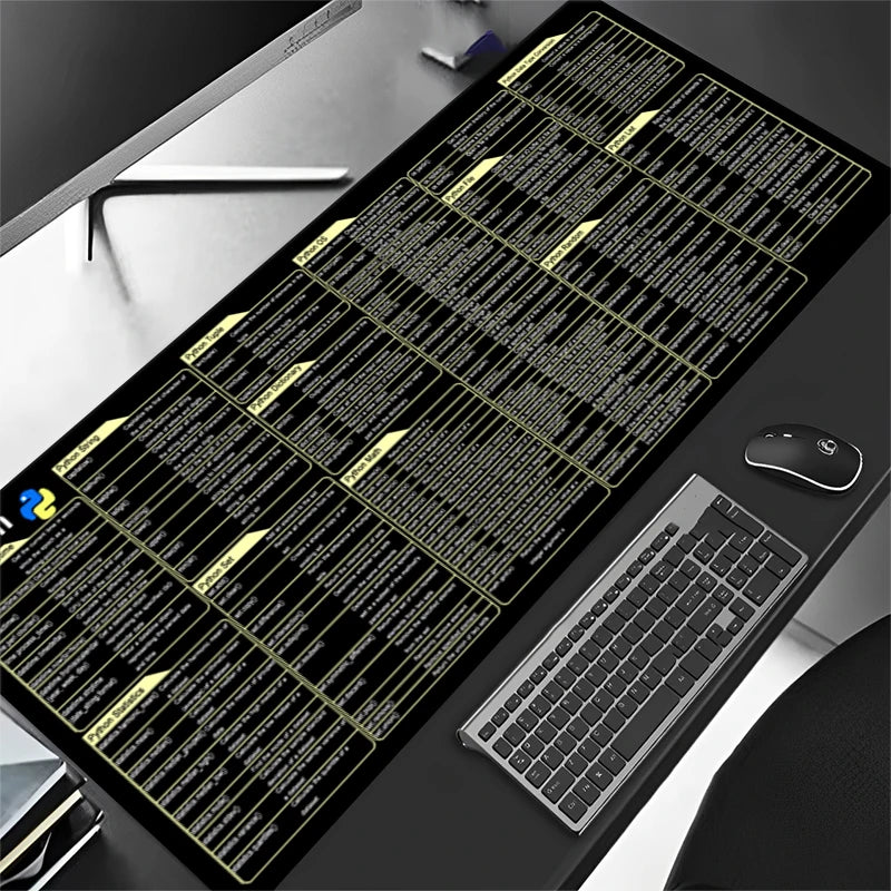 Python Programing Mouse Pad Desk Mat