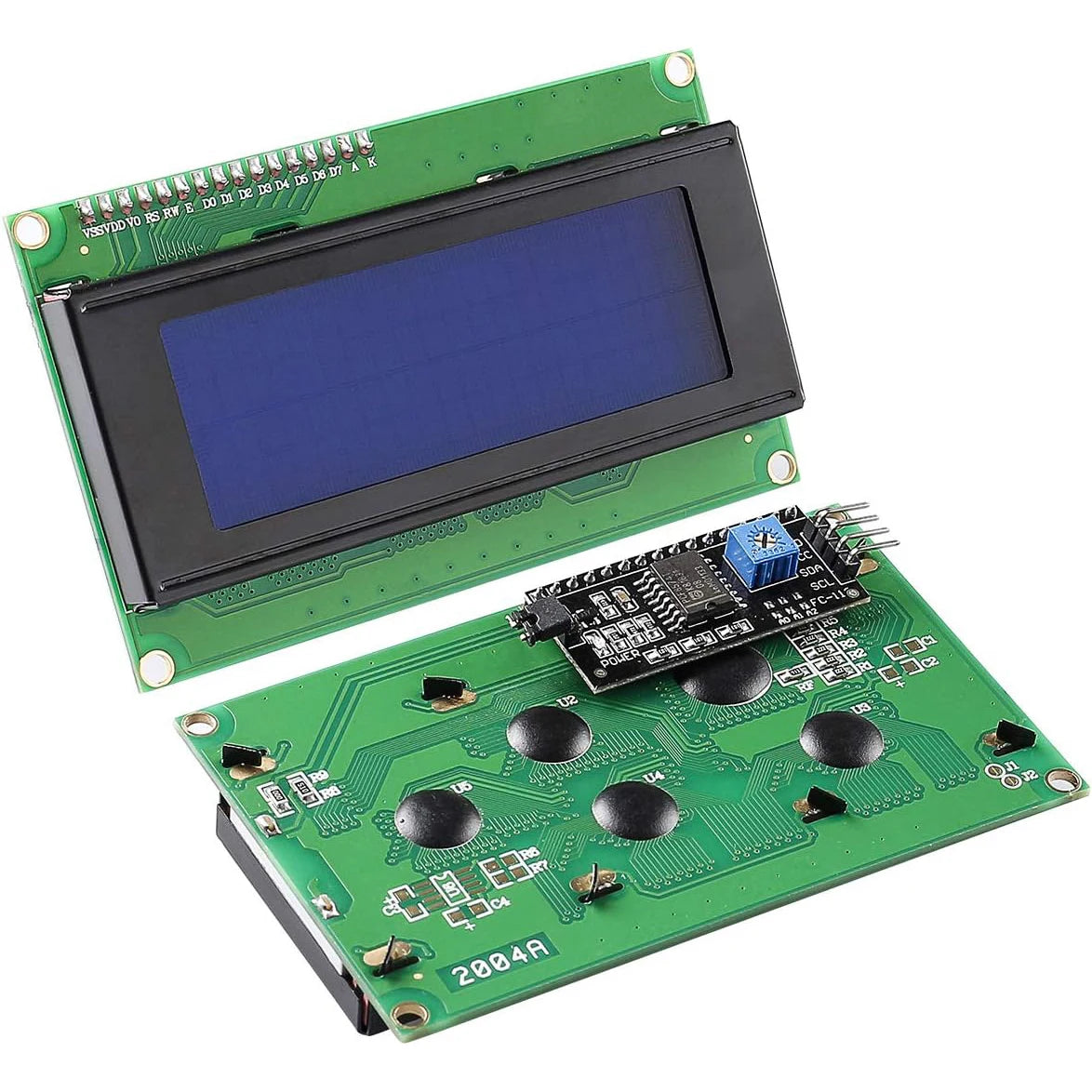 20x4 2004 LCD Display Module, IIC/I2C Serial Interface Adapter for Arduino R3